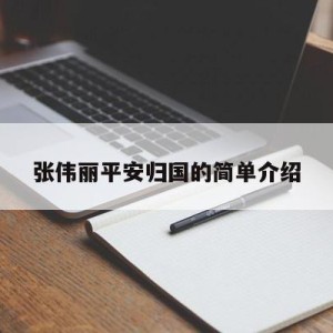 张伟丽平安归国的简单介绍